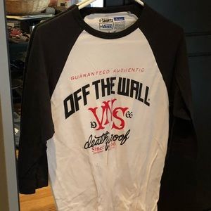 Vans baseball tee.